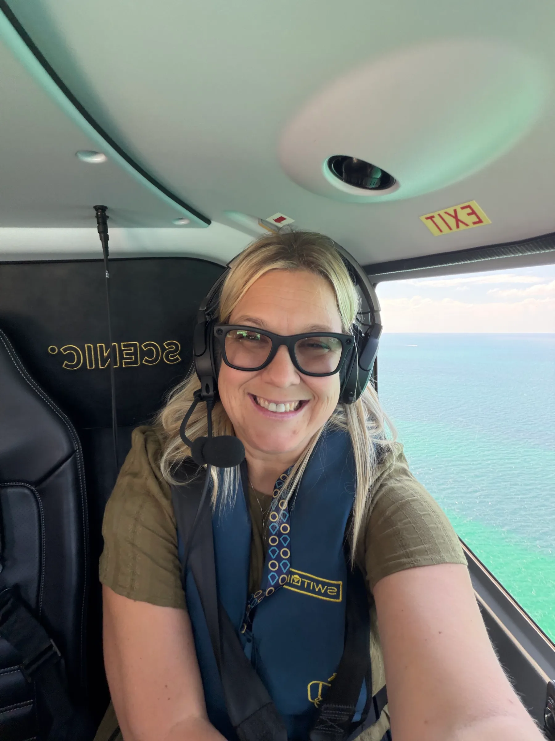 I Flew in the Helicopter on Scenic Eclipse
