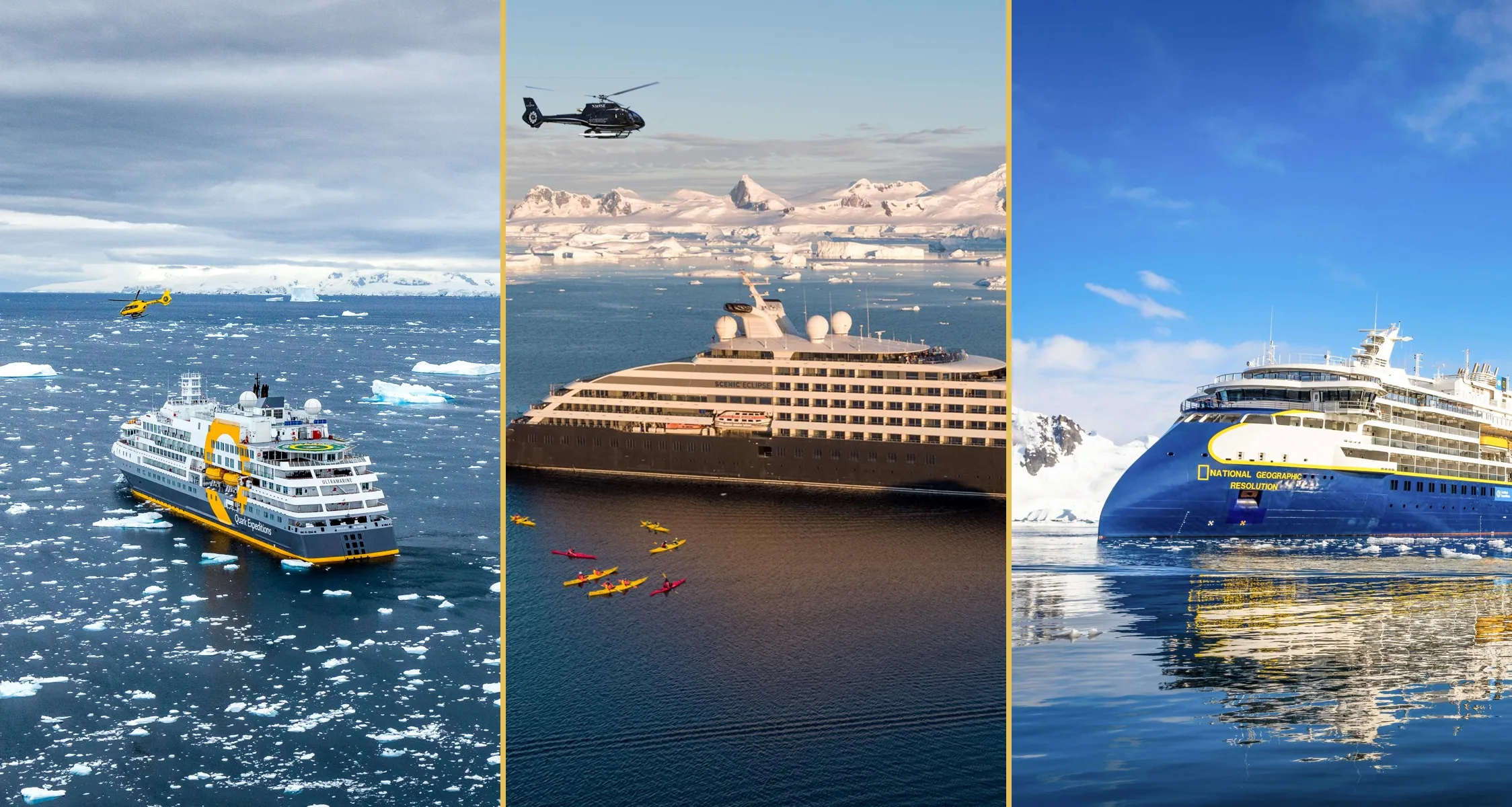 Quark, Lindblad, or Scenic: which expedition line actually fits you